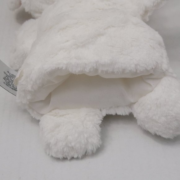 b Boutique by Evergreen Plush Soft Mom Baby Hand Puppet White Lamb Sheep Animal - Picture 9 of 10
